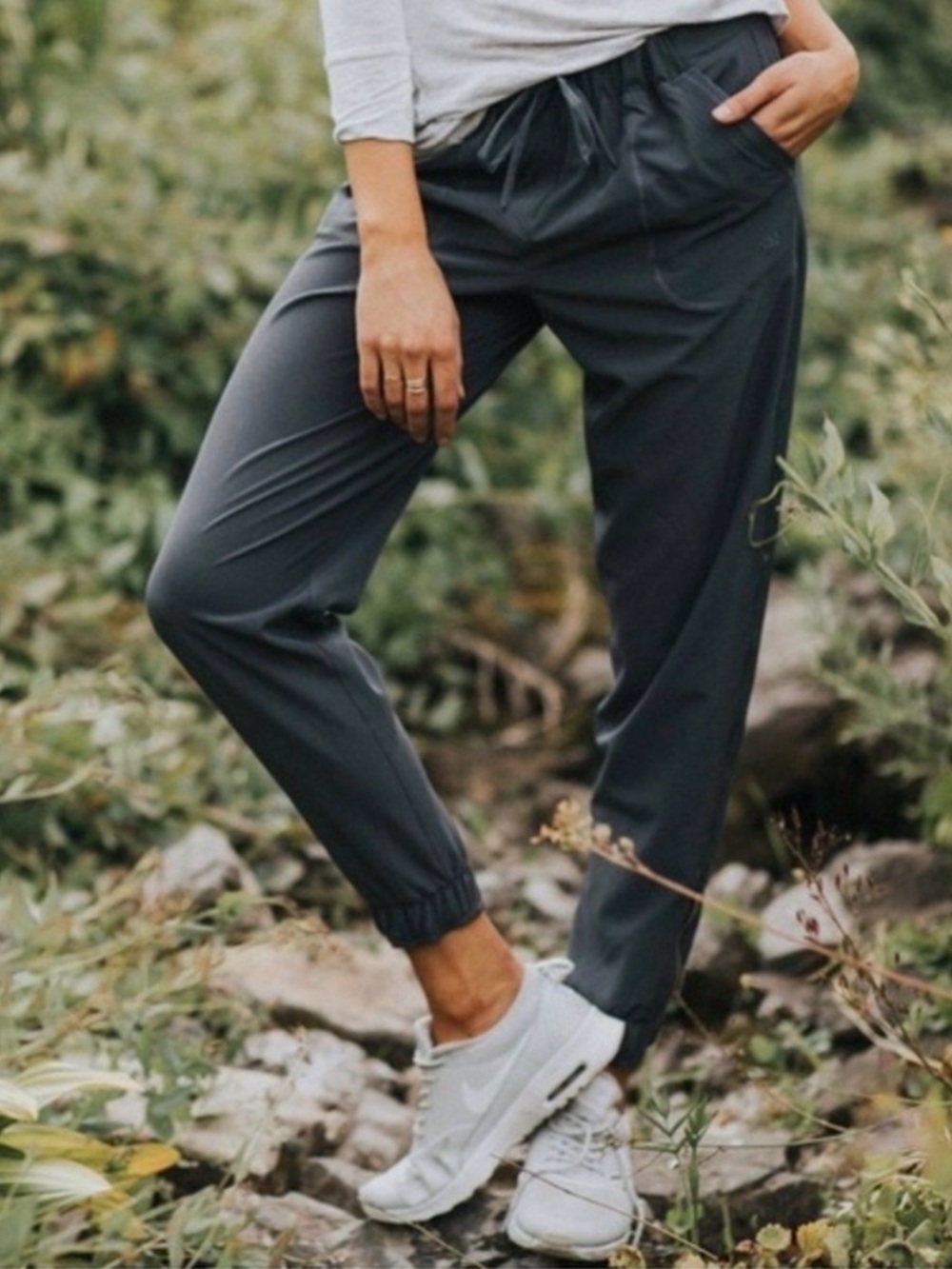Albion Fit Jetsetter Joggers Gray Size Medium